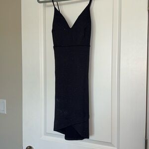 Midnight Blue sparkle Mini dress